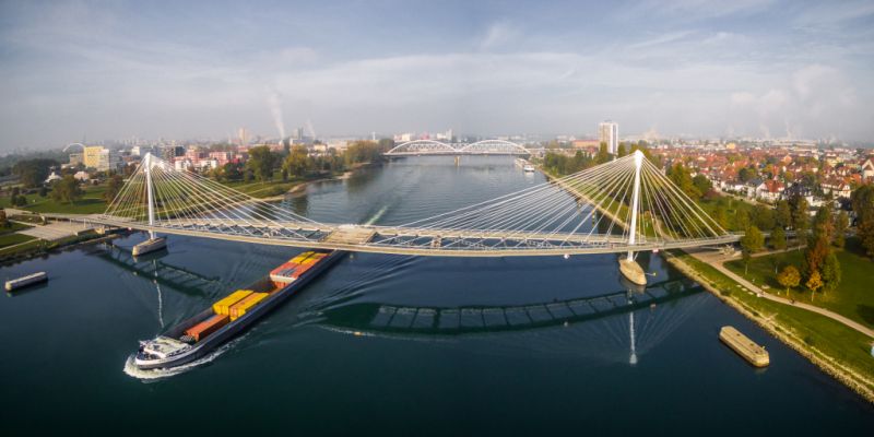Passerelle des Deux Rives, Kehl