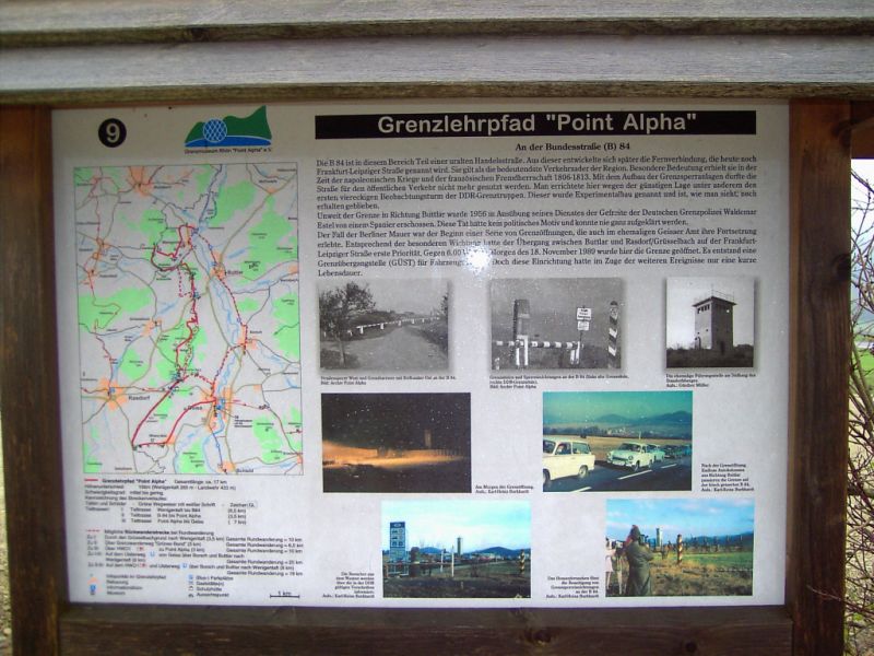 Grenzlehrpfad „Point Alpha“, Geisa