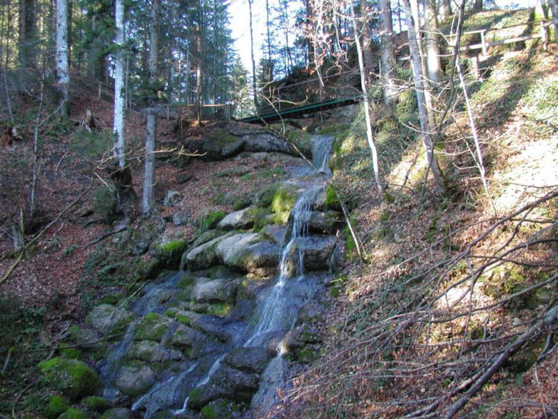 Schießbachtobel, Wertach