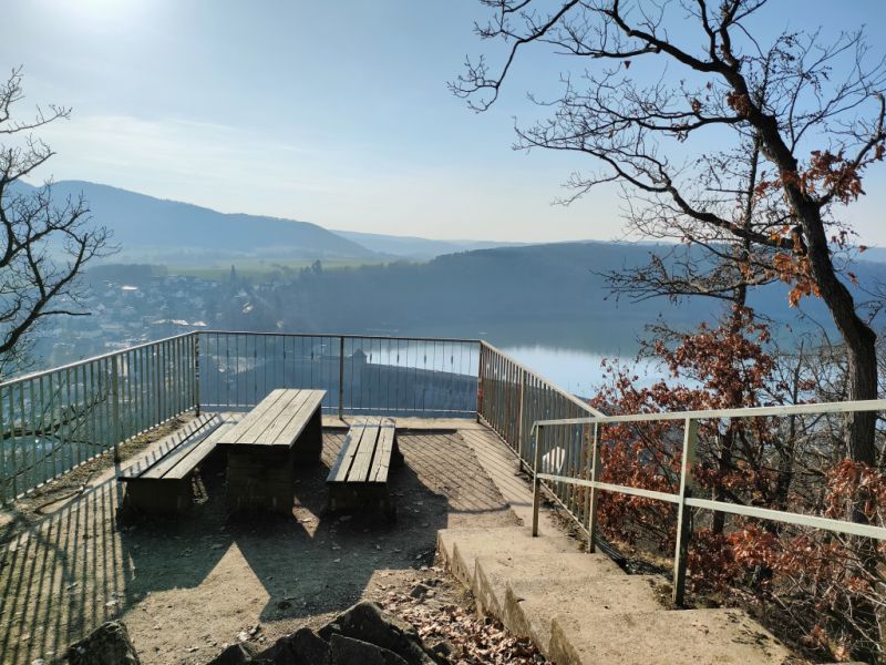 Uhrenkopfkanzel, Edertal