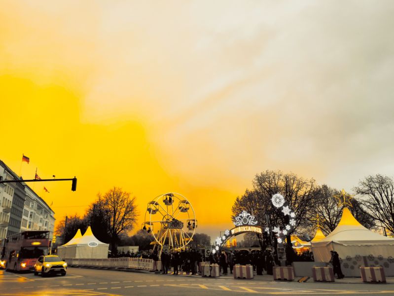 Weihnachtsmarkt Jungfernstieg, Hamburg