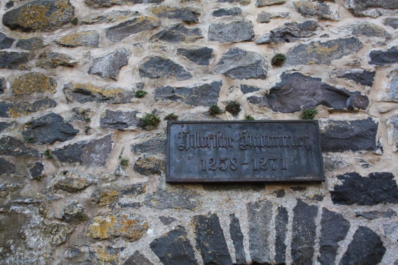 Stadtmauer und Gewölbe, Herbstein